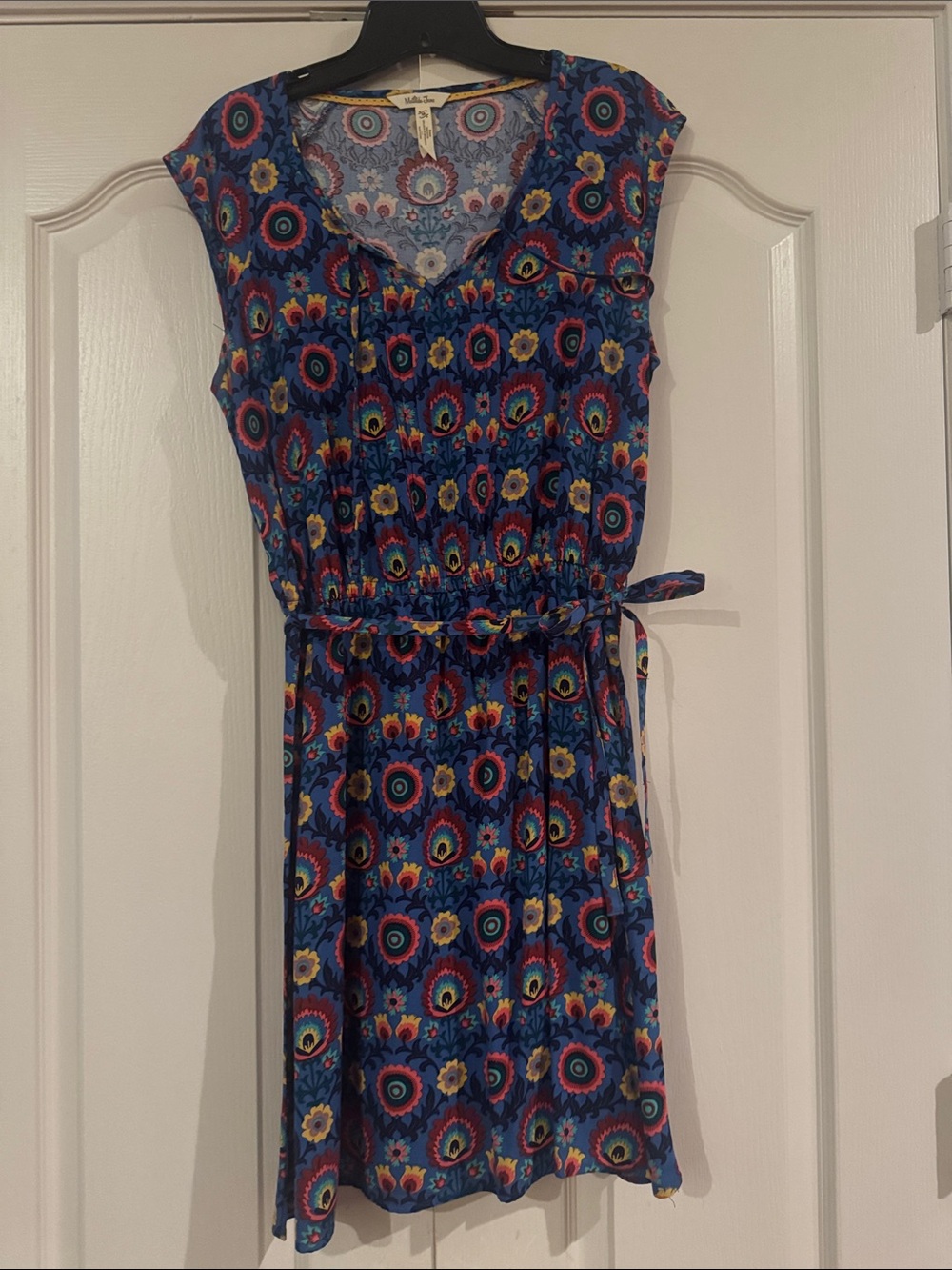 Floral Print One-Piece Dress